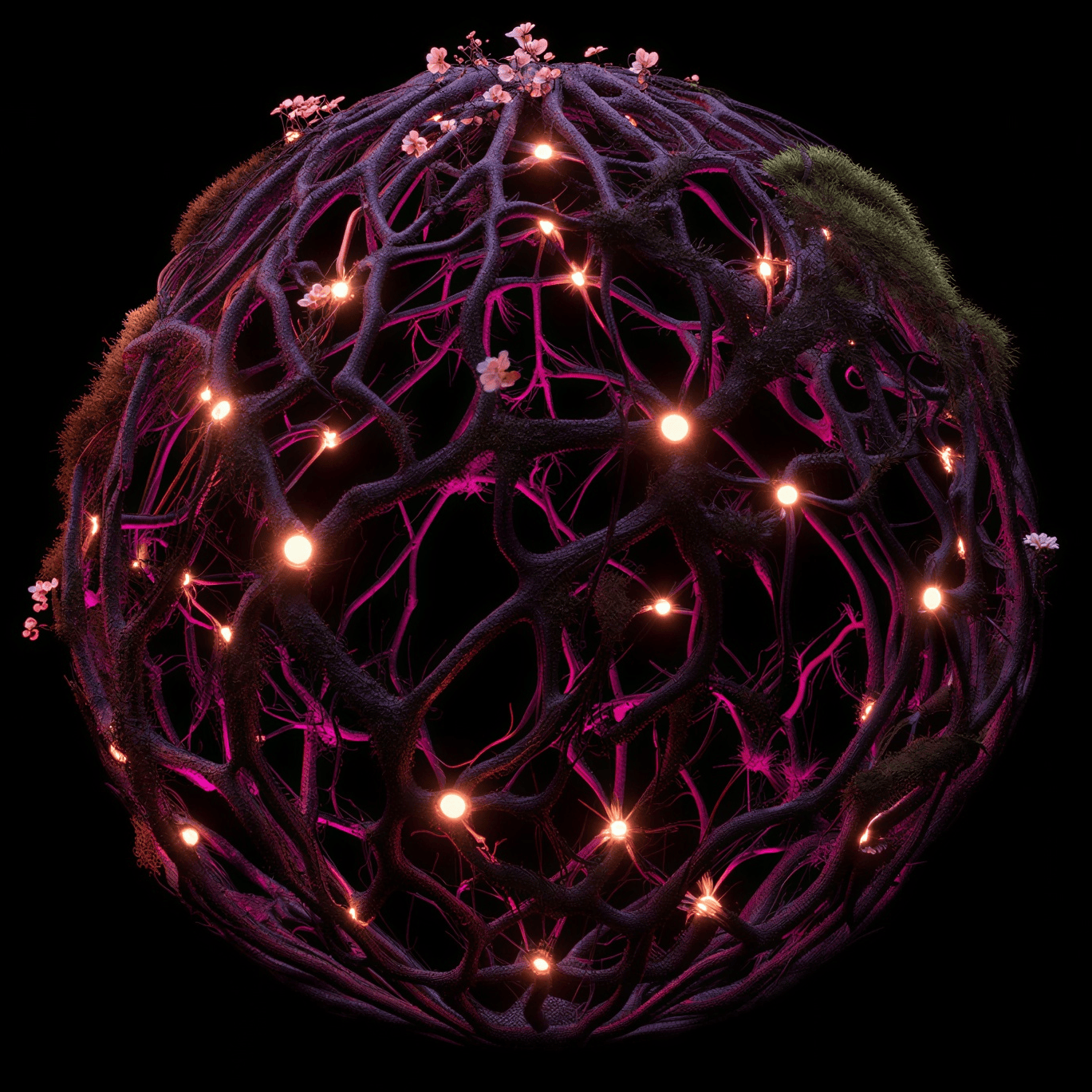 Global network sphere